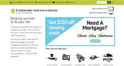 Desktop Screenshot of fairportsavingsbank.com